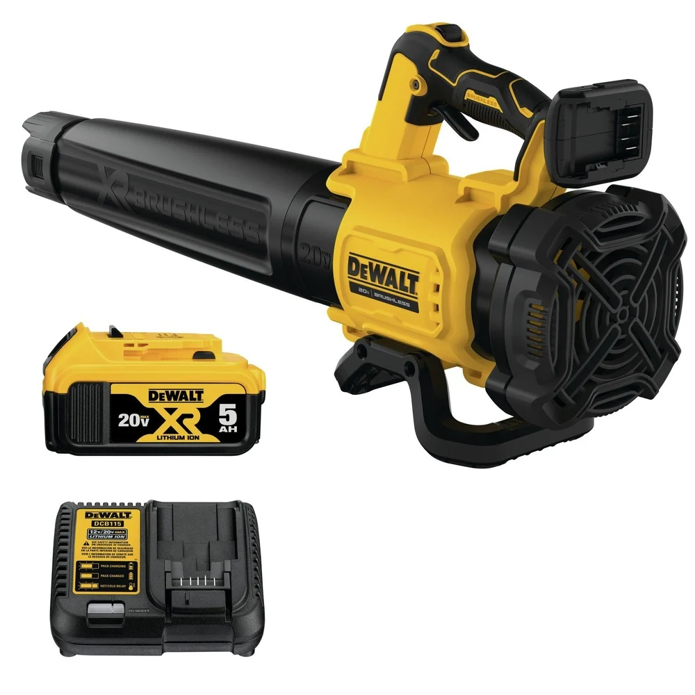 Factory Reconditioned Dewalt 20V MAX XR Lithium-Ion Brushless Cordless Handheld Blower Kit (5 Ah)