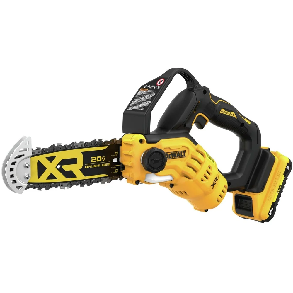 Factory Reconditioned Dewalt 20V MAX Brushless Lithium-Ion 8 in. Cordless Pruning Chainsaw Kit (3 Ah)