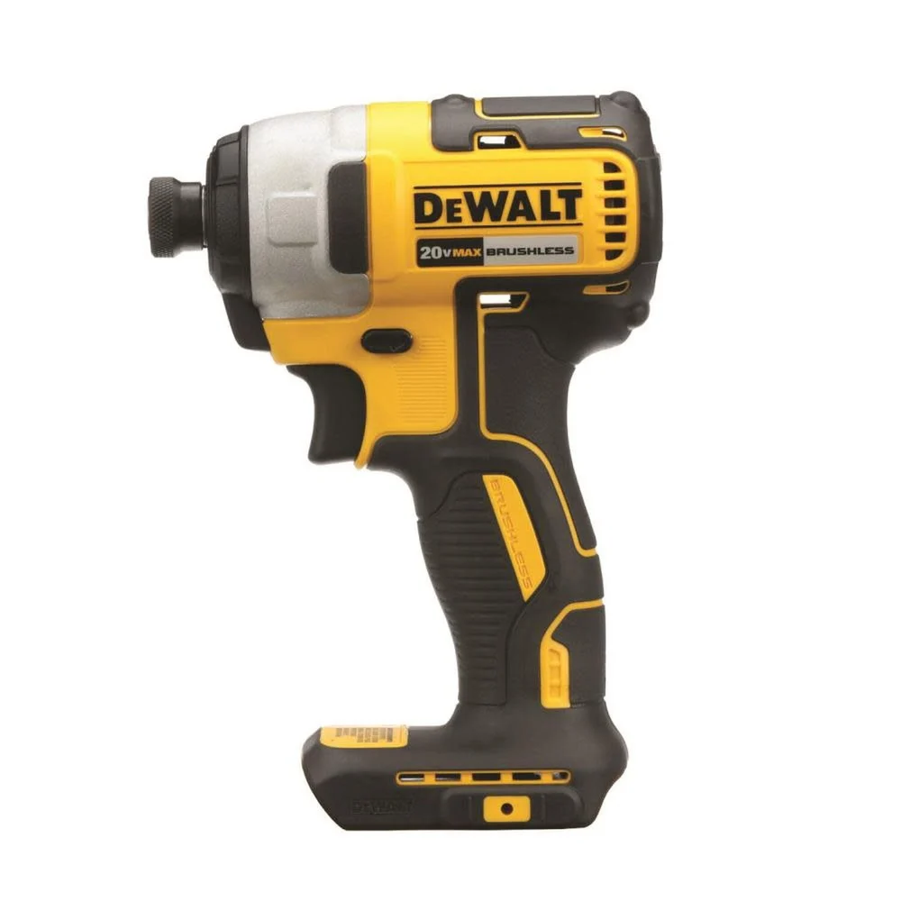 Factory Reconditioned Dewalt 20V MAX Brushless Lithium-Ion 1/4 in. Cordless Impact Driver (Tool Only)