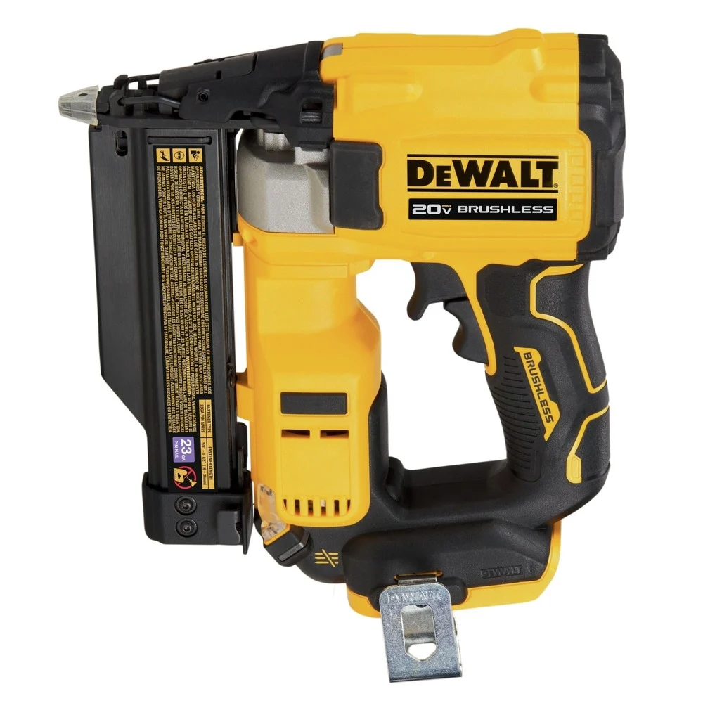 Factory Reconditioned Dewalt 20V MAX Brushless Lithium-Ion 23 Gauge Cordless Pin Nailer (Tool Only)