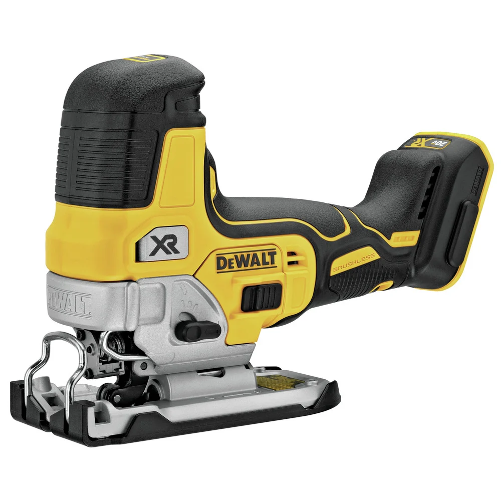 Factory Reconditioned Dewalt 20V MAX XR Brushless Lithium-Ion Cordless Barrel Grip Jig Saw (Tool Only)