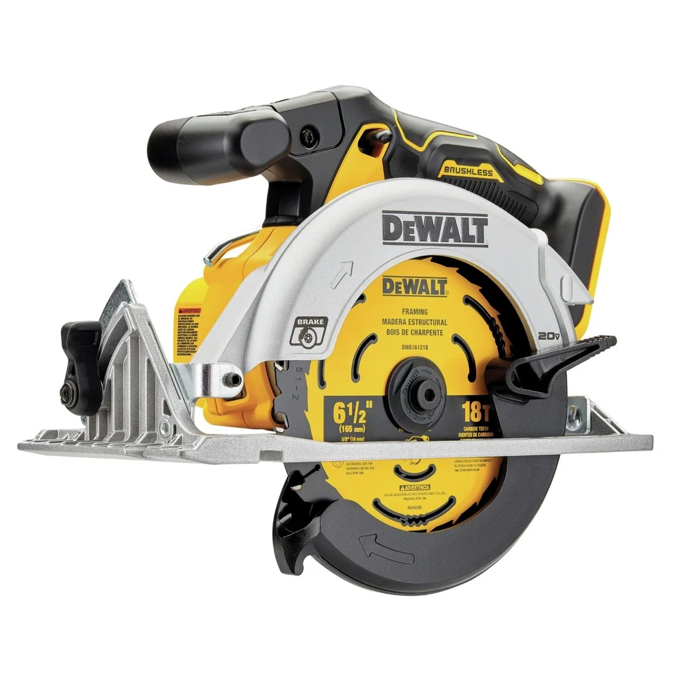 Factory Reconditioned Dewalt 20V MAX Brushless Lithium-Ion 6-1/2 in. Cordless Circular Saw (Tool Only)