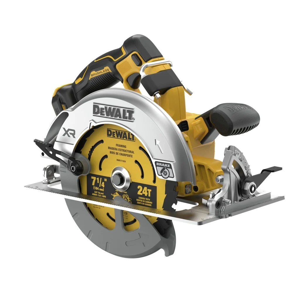 Factory Reconditioned Dewalt 20V MAX XR Lithium-Ion Brushless 7-1/4 in. Cordless Circular Saw (Tool Only)