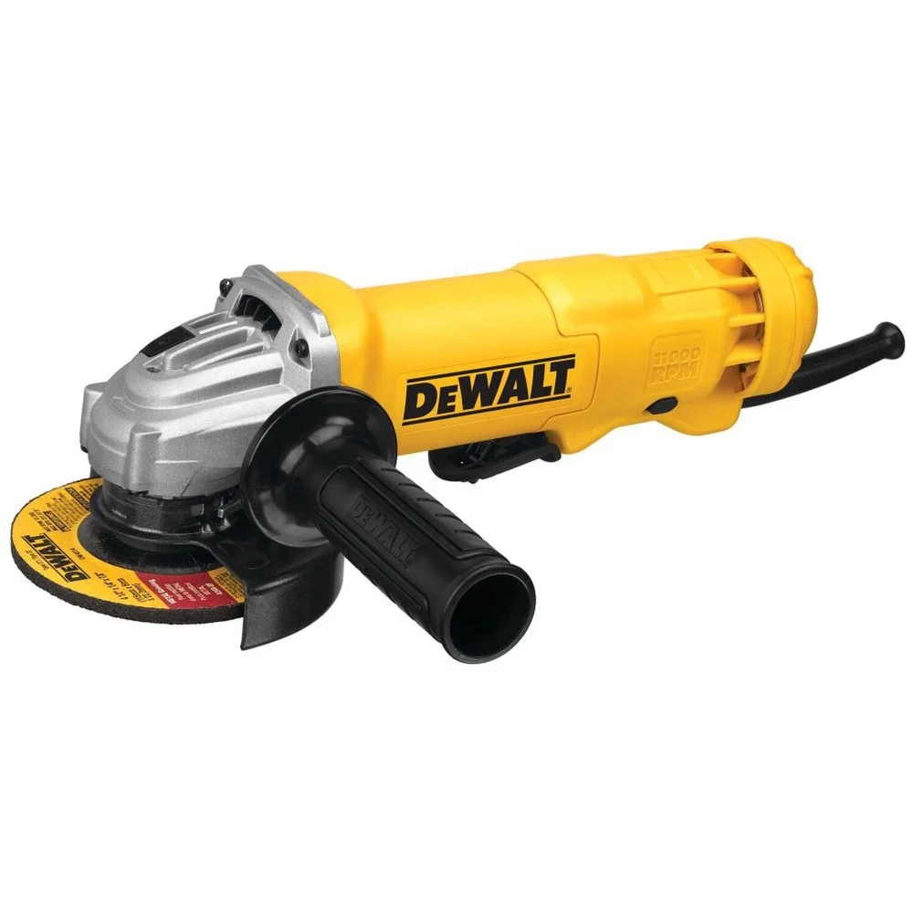Factory Reconditioned Dewalt 11 Amp 4-1/2 in. Corded Small Angle Grinder with Wheel