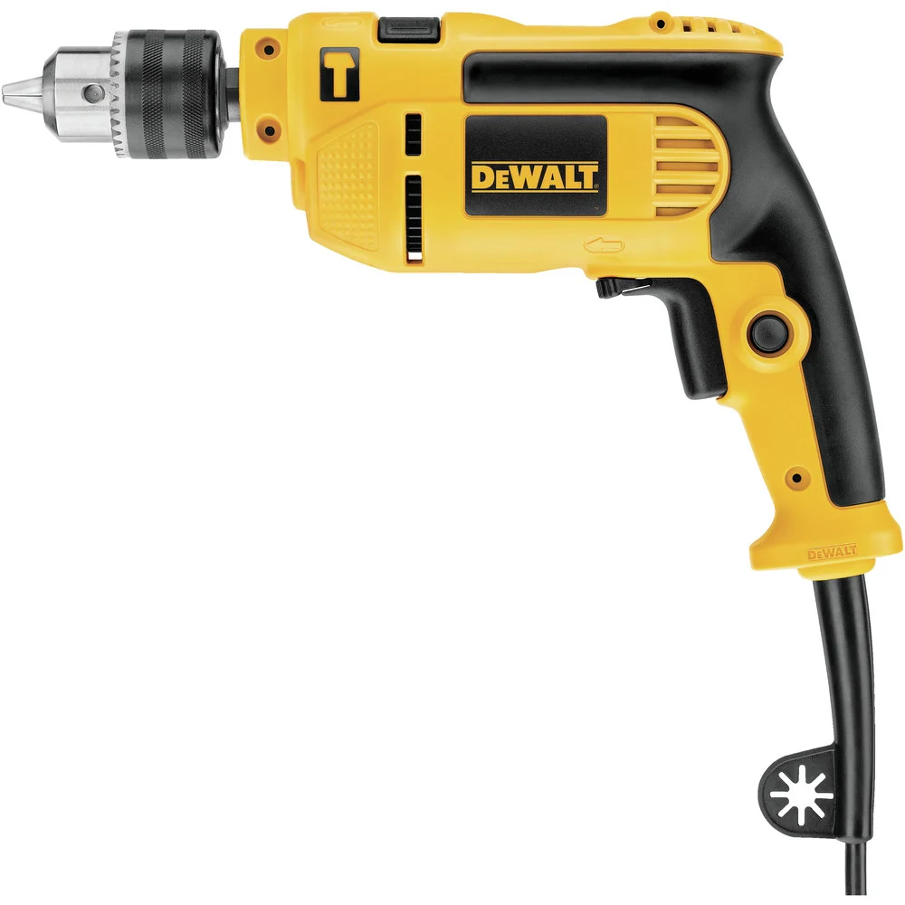 Factory Reconditioned Dewalt 7 Amp Single Speed 1/2 in. Corded Hammer Drill Kit