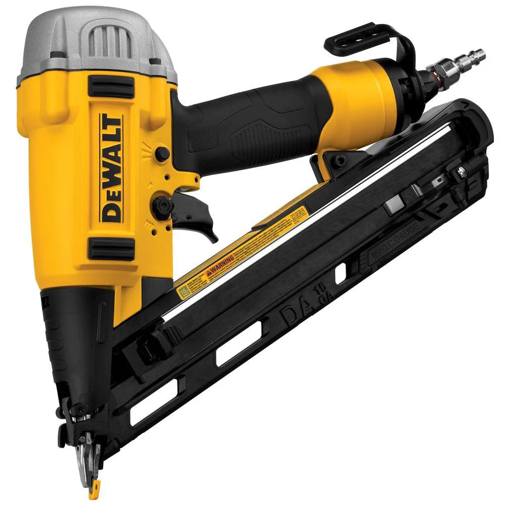Factory Reconditioned Dewalt 1-1/4 in. to 2-1/2 in. 15-Gauge Precision Point DA Style Angle Finish Nailer