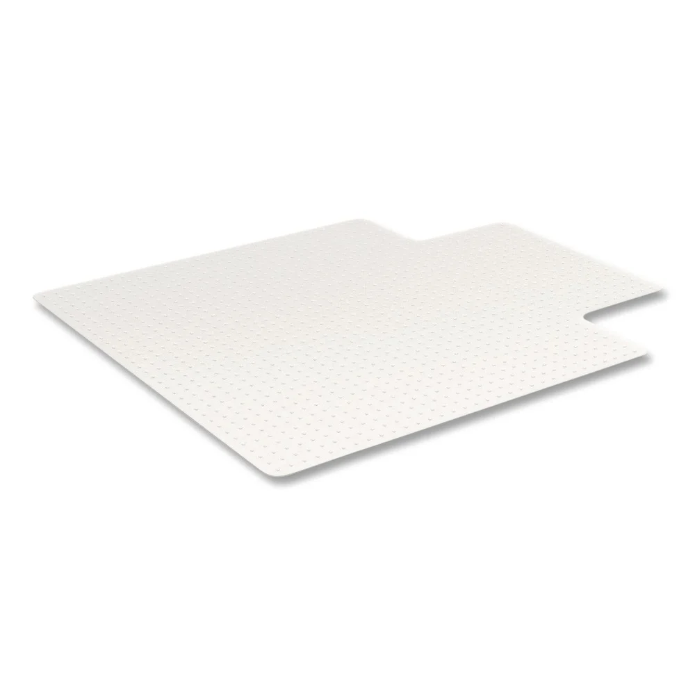 Deflecto 36 in. x 48 in. OceanMat Lipped Carpet Chair Mat - Clear