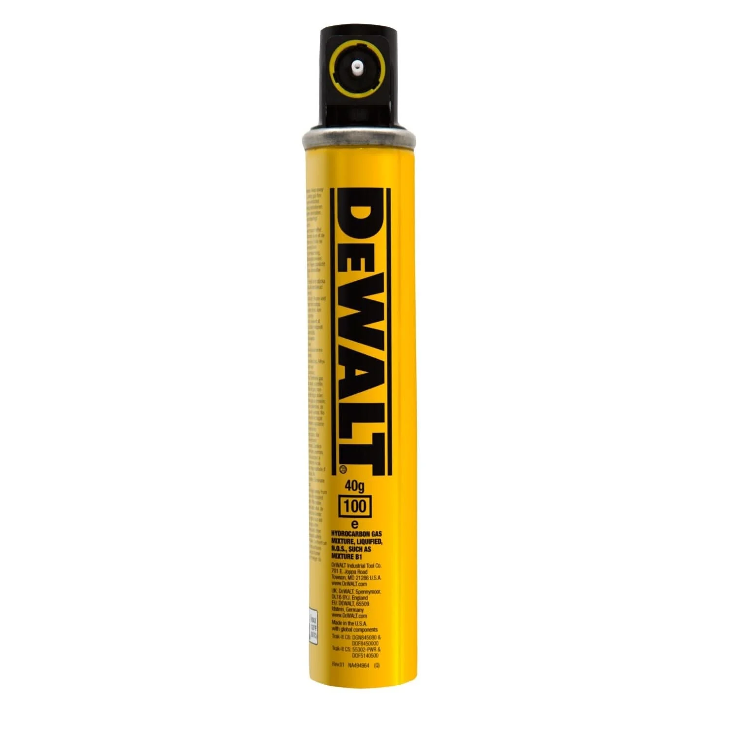 DeWalt DGN845080 TRAK-IT C6 Fuel Cell