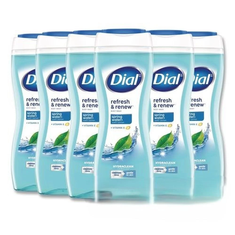 Dial 16 oz. Body Wash - Spring Water Scent (6/Carton)