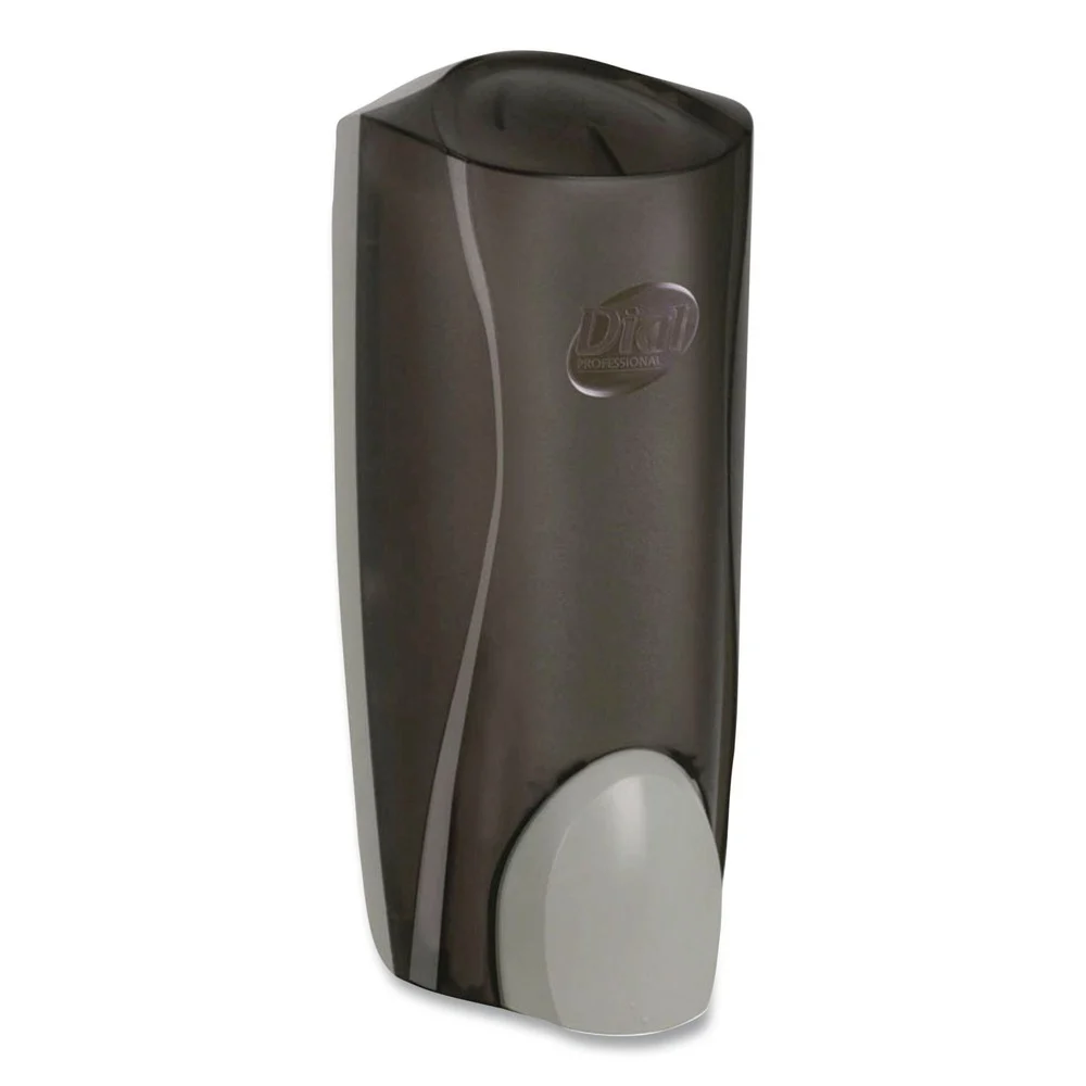 Dial Professional 5.1 in. x 4 in. x 12.3 in. 1 Liter Manual Liquid Dispenser - Smoke