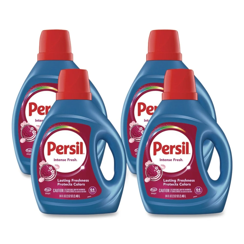 Persil 84 oz 64 Loads Liquid Laundry Detergent - Intense Fresh (4/Carton)