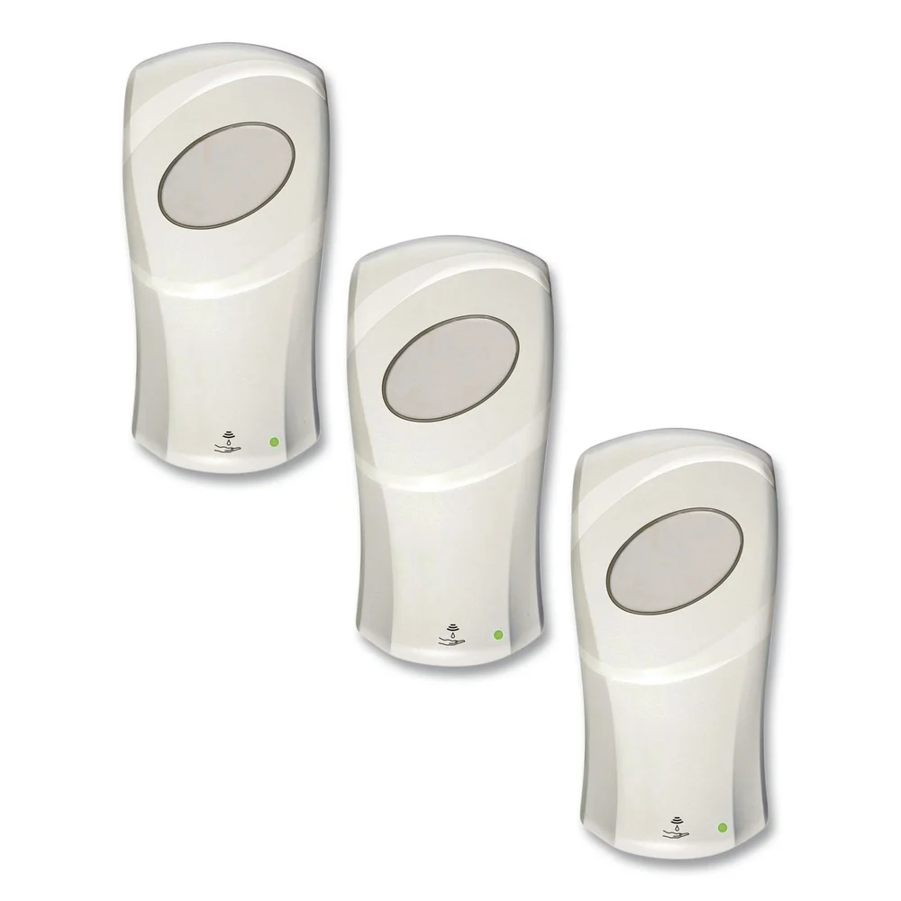 Dial Professional 17000 16652 FIT 4 in. x 5.4 in. x 11.2 in. 1-Liter Universal Touch Free Dispenser - Ivory (3/Carton)