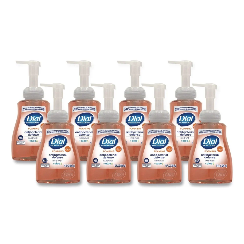 Dial Professional Antibacterial Defense 10 oz Foaming Hand Wash - Original (8/Carton)
