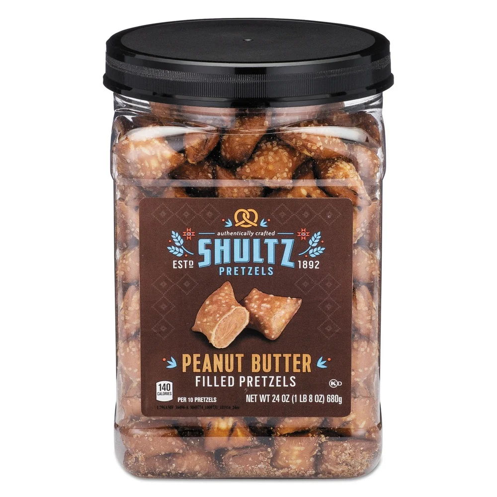 Dolcetto 24 oz Pretzels Tub - Peanut Butter