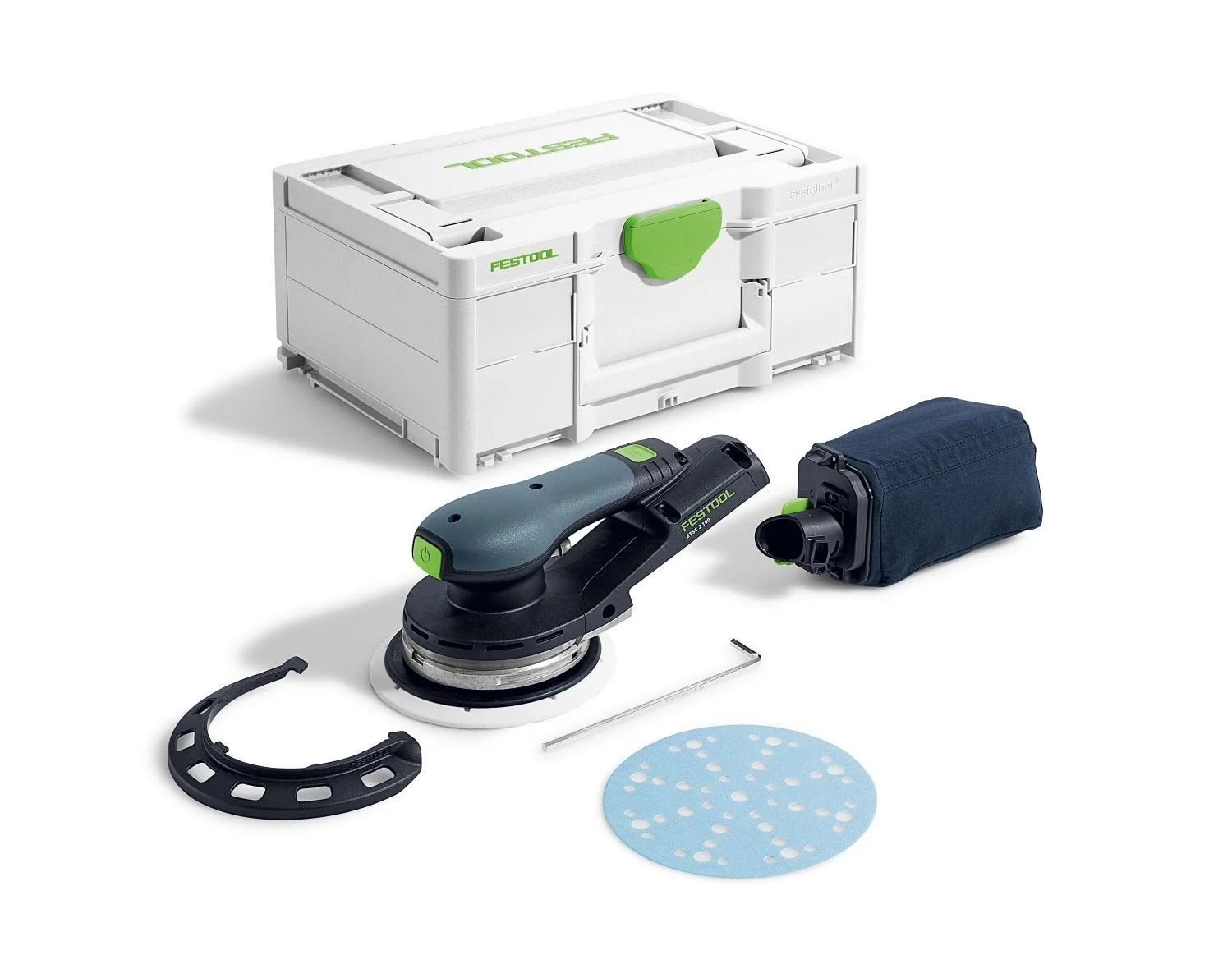 Festool 577725 Cordless 18V ETSC 2 150mm (6-inch) Sander, Tool Only