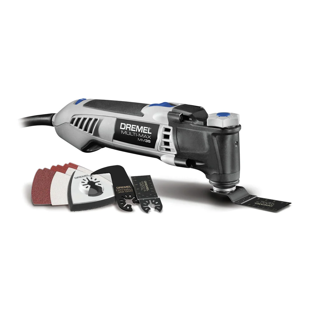 Factory Reconditioned Dremel 120V 3.5 Amp Variable Speed Corded Oscillating Multi-Tool Kit