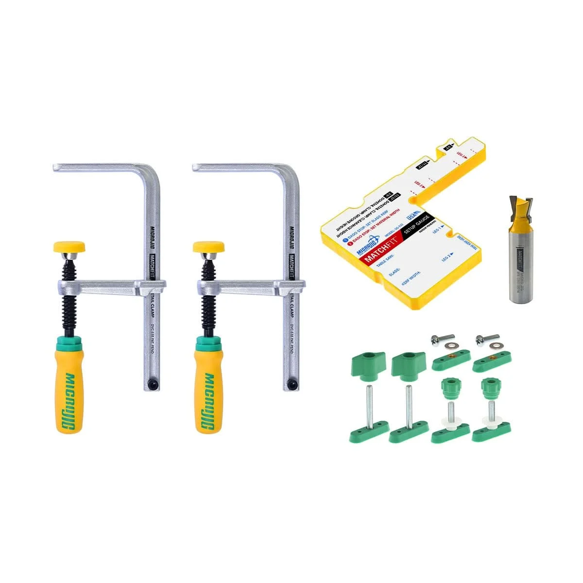 Micro Jig DVC-1177K2 MATCHFIT Dovetail Clamp Pro