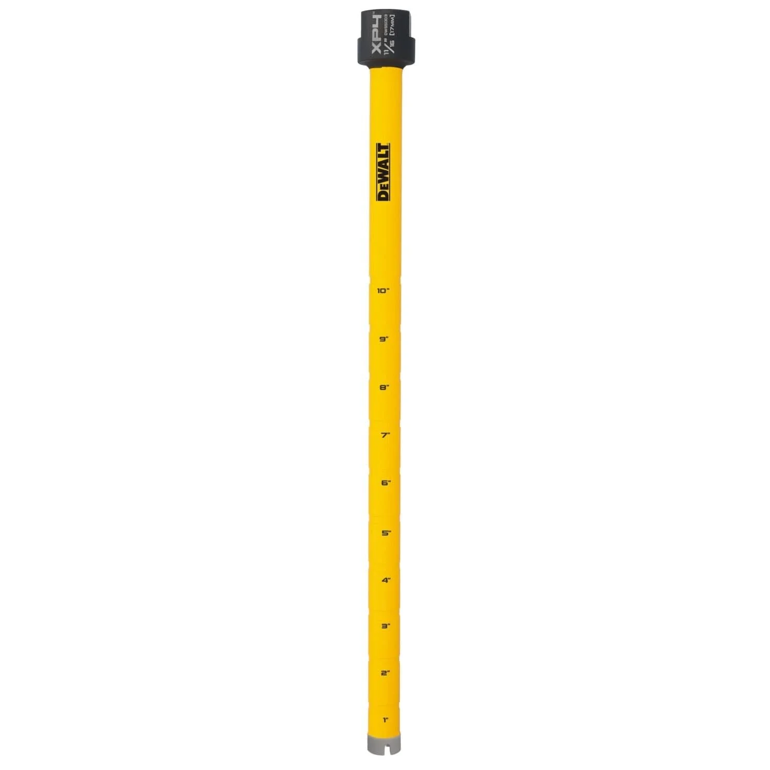 DeWalt DW55003 Diamond Core Drilling Bit, Crown Segment, 11/16 in. (Dia) x 14 in. (L), 5/8 in.-11 Thread