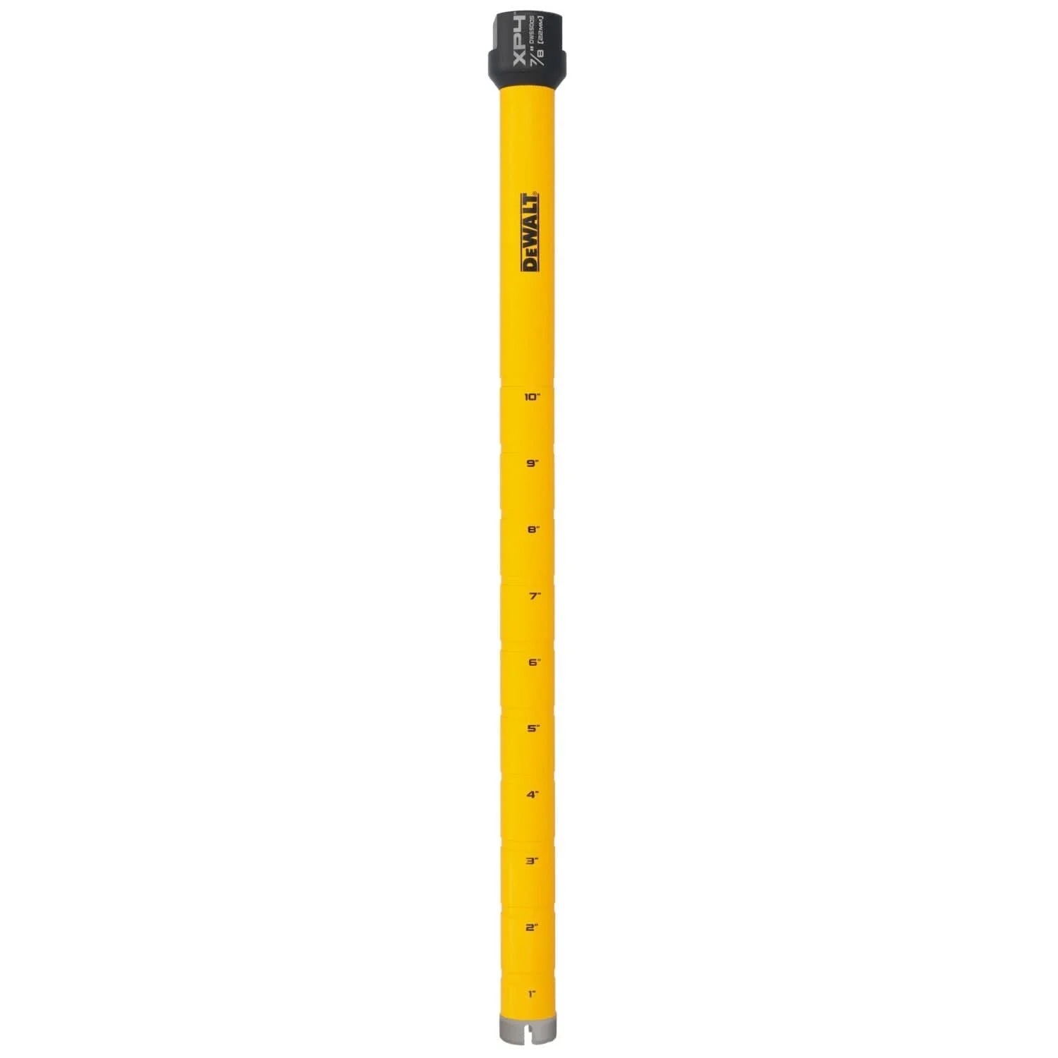 DeWalt DW55005 Diamond Core Drilling Bit, Crown Segment, 7/8 in. (Dia) x 14 in. (L), 5/8 in.-11 Thread
