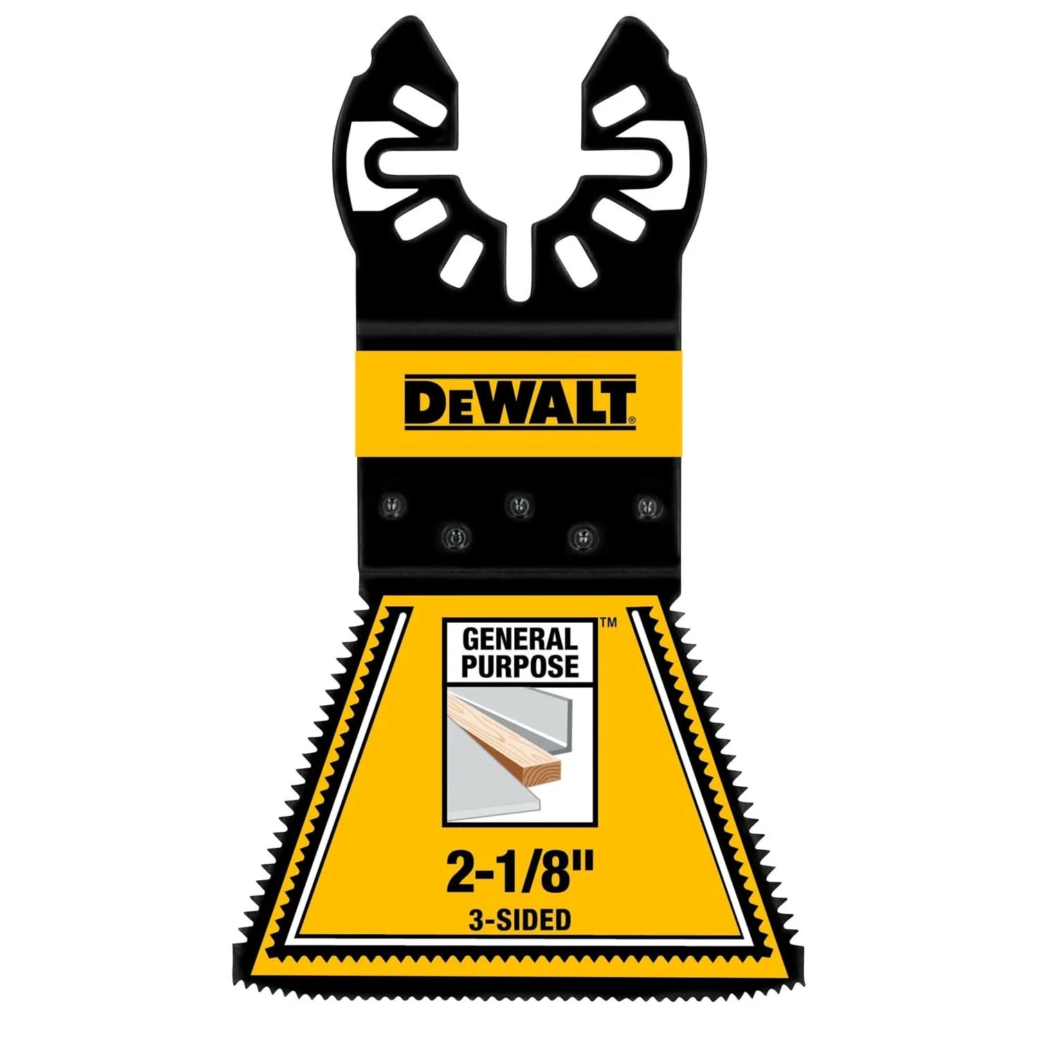 DeWalt DWA4283 General Purpose 3-Sided Oscillating Blade