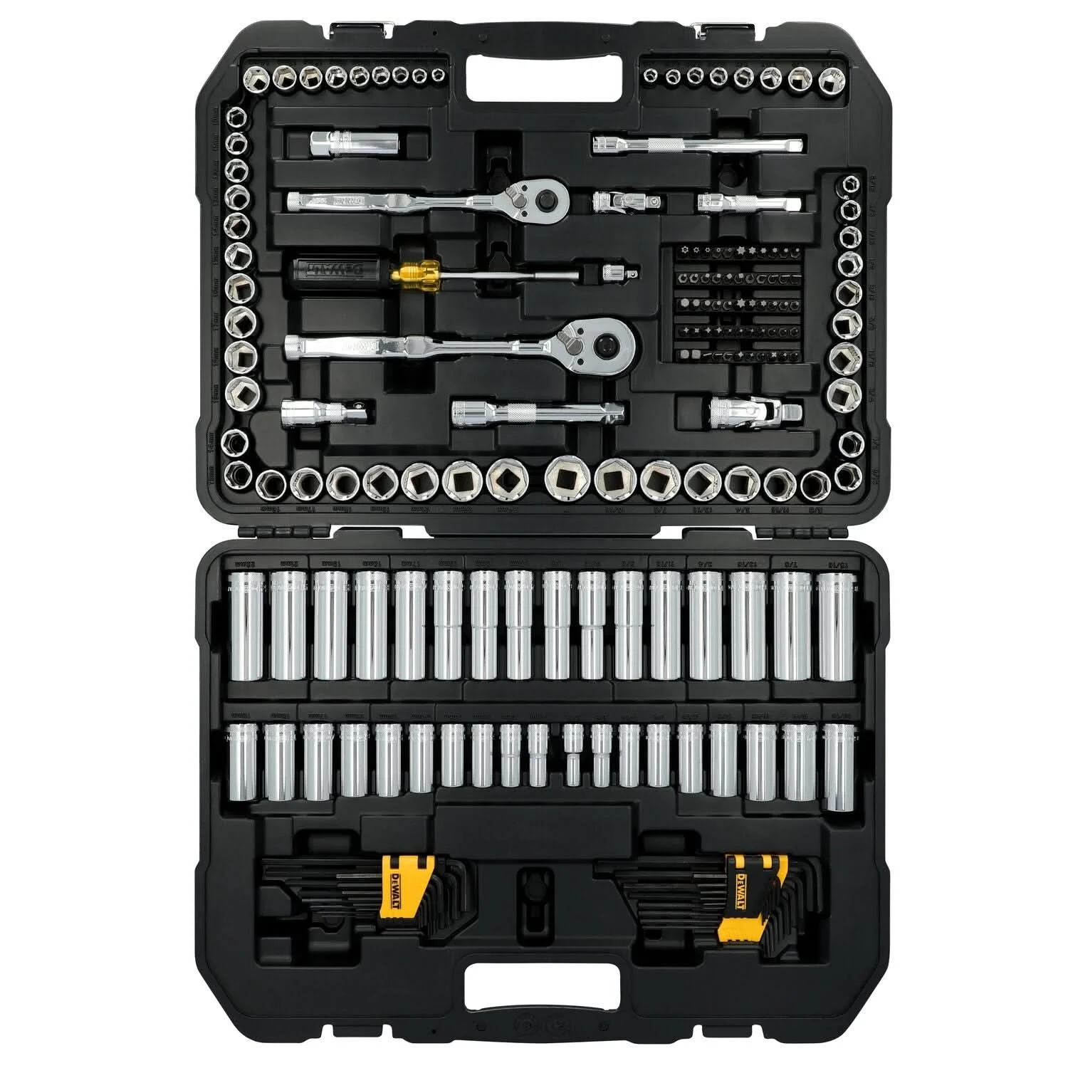 DeWalt DWMT45404 TOUGHSERIES 182-Piece 2 Drive Mechanics Tool Set