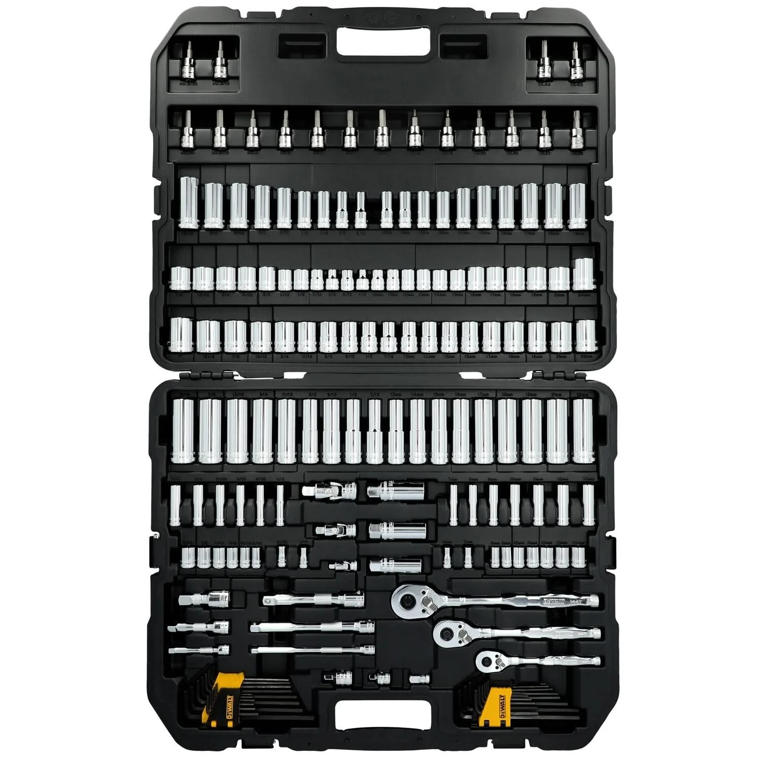 DeWalt DWMT45416 TOUGHSERIES 172-Piece 3 Drive Mechanics Tool Set