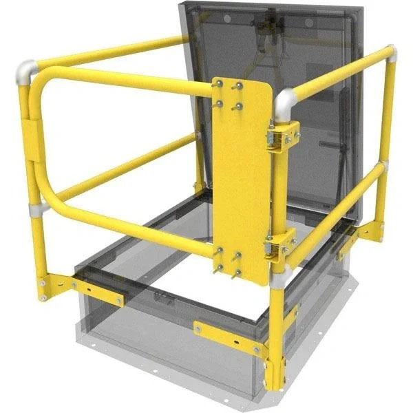 Roof Hatch Safety Railing