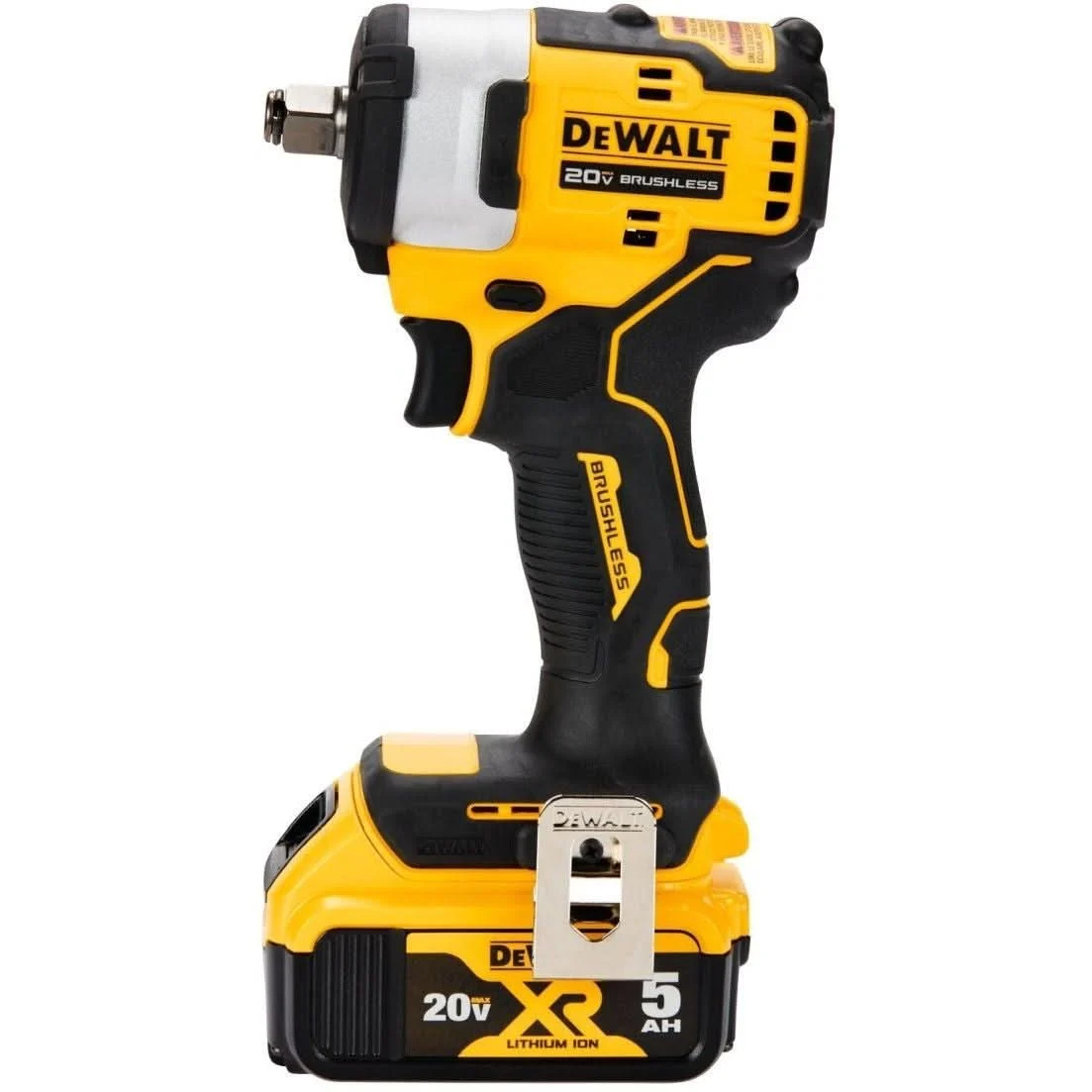 DeWALT DCF911P2 20V MAX* 1/2 -in. Cordless Impact Wrench with Hog Ring Anvil Kit
