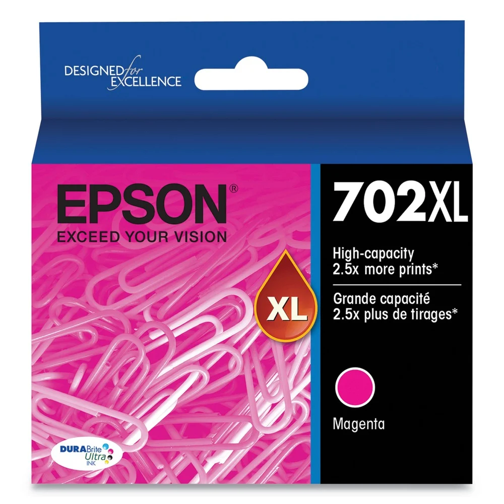 Epson T702XL320-S Durabrite 950 Page-Yield Ultra High-Yield Ink - Magenta