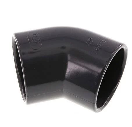 PVC 45deg Elbow Fitting Socket 75x88mm