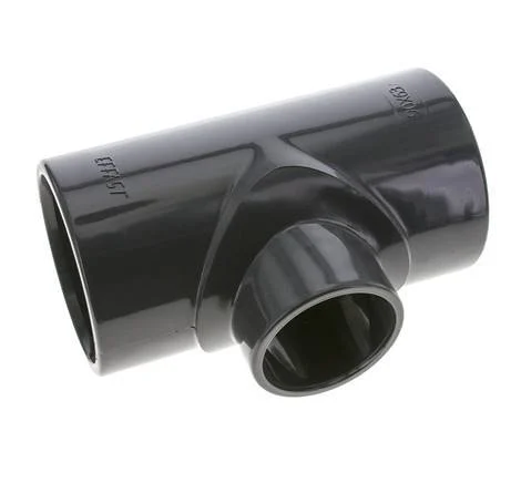 PVC Reducing Tee Fitting Socket 90 to 63mm