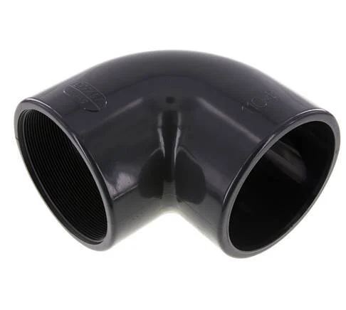 PVC 90deg Elbow Fitting Female Socket 110x129mm x Female Rp 4''