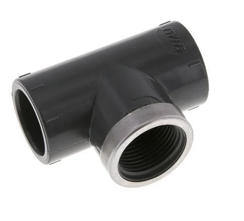 PVC Tee Fitting Female Socket 25mm x Female Rp3/4''