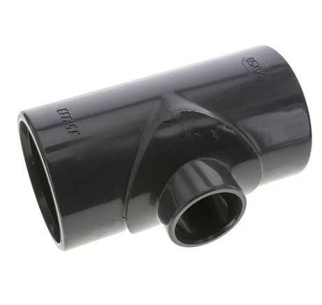 PVC Reducing Tee Fitting Socket 90 to 50mm