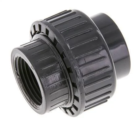 PVC Union Fitting Female Socket 32mm x Female Rp 1'' EPDM