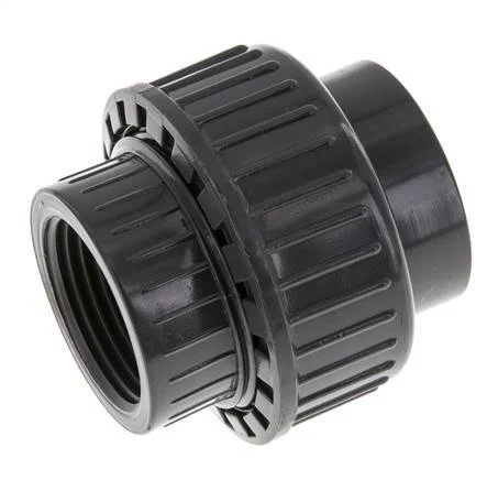 PVC Union Fitting Female Socket 32mm x Female Rp 1'' FKM