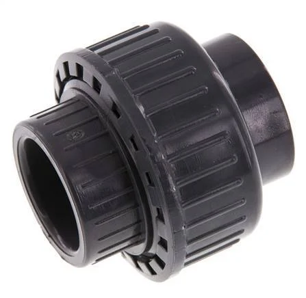 PVC Union Fitting Socket 25x54mm FKM