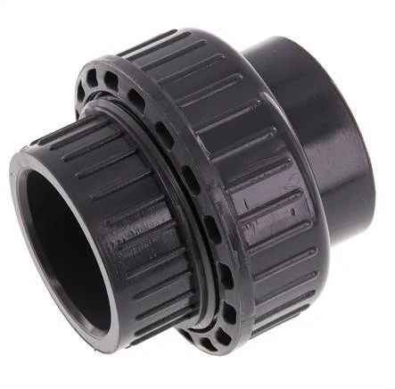 PVC Union Fitting Socket 40x75mm EPDM