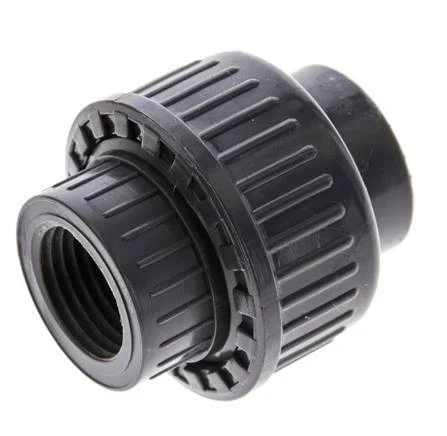 PVC Union Fitting Female Rp 1/2'' FKM