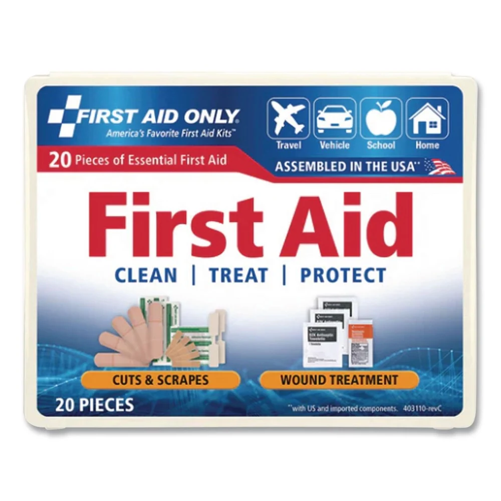 First Aid Only 4.75 x 3 All-Purpose First Aid Kit (21/Kit)