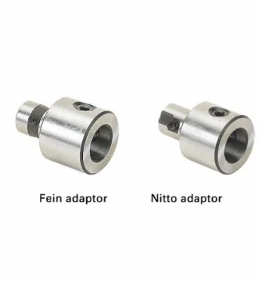 Fein and Nitto adaptors