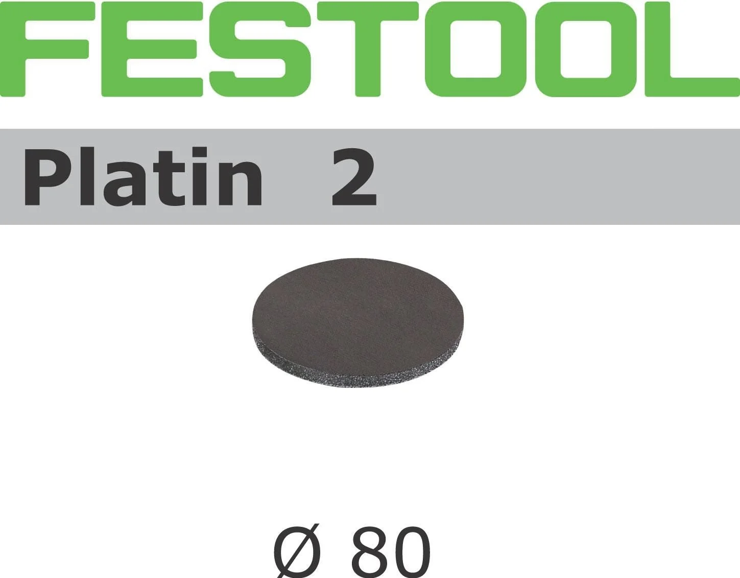 Festool Platin Sandpaper for RO 90 DX Sanders, 15-Pack