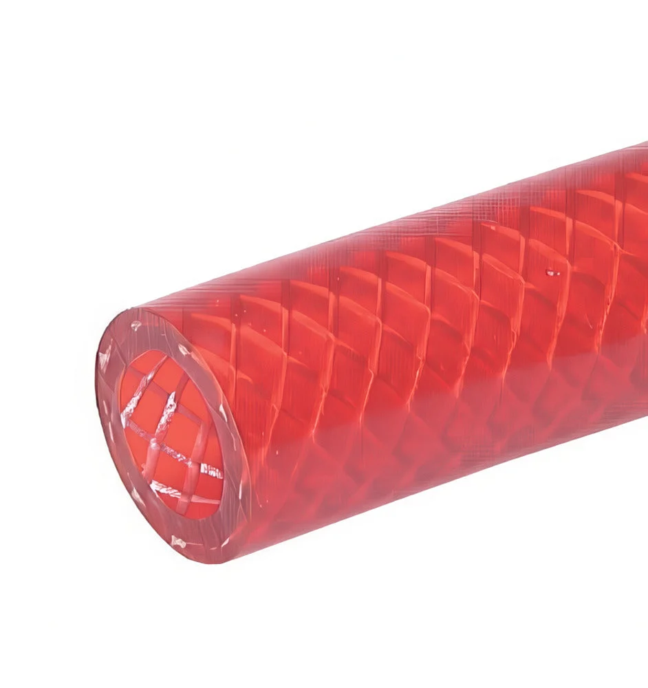 PVC universal liquid hose 6x12 mm 25 m Red colour food-grade