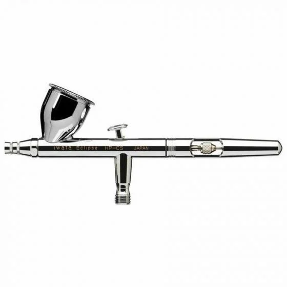 ANEST IWATA 4207 Eclipse HP-CS Series Dual Action Gravity Feed Airbrush, 6.1 in