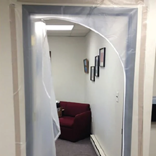 Fire Retardant Containment Zipper Door - Case of 10