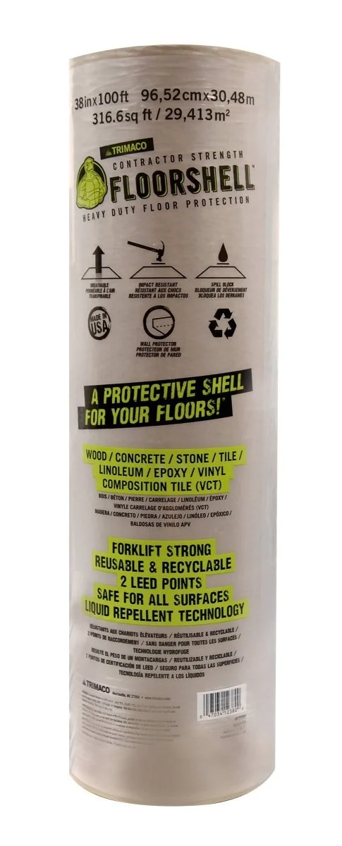 Floorshell® Temporary Surface Protection