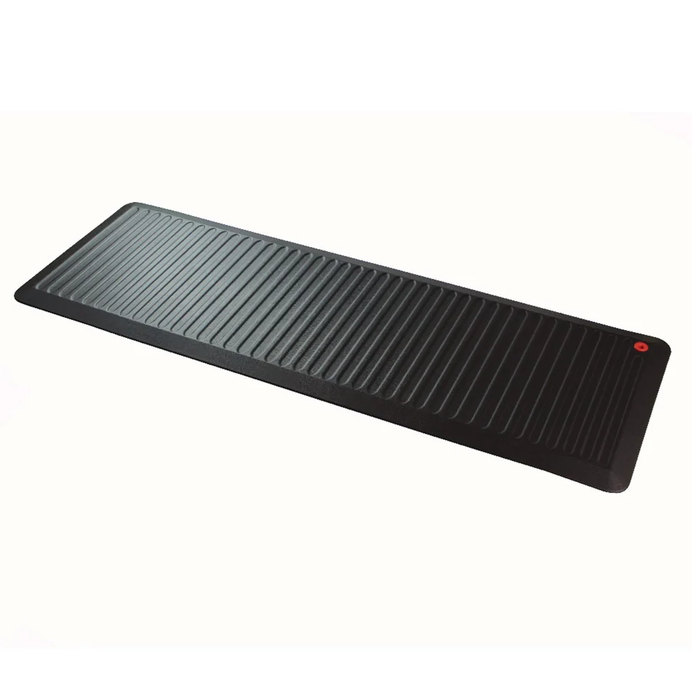 Floortex 23 in. x 67 in. AFS-TEX 6000X Anti-Fatigue Mat - Midnight Black