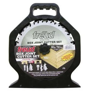 Freud Box Joint Cutter Set, Cuts 1/4-Inch and 3/8-Inch grooves SBOX8