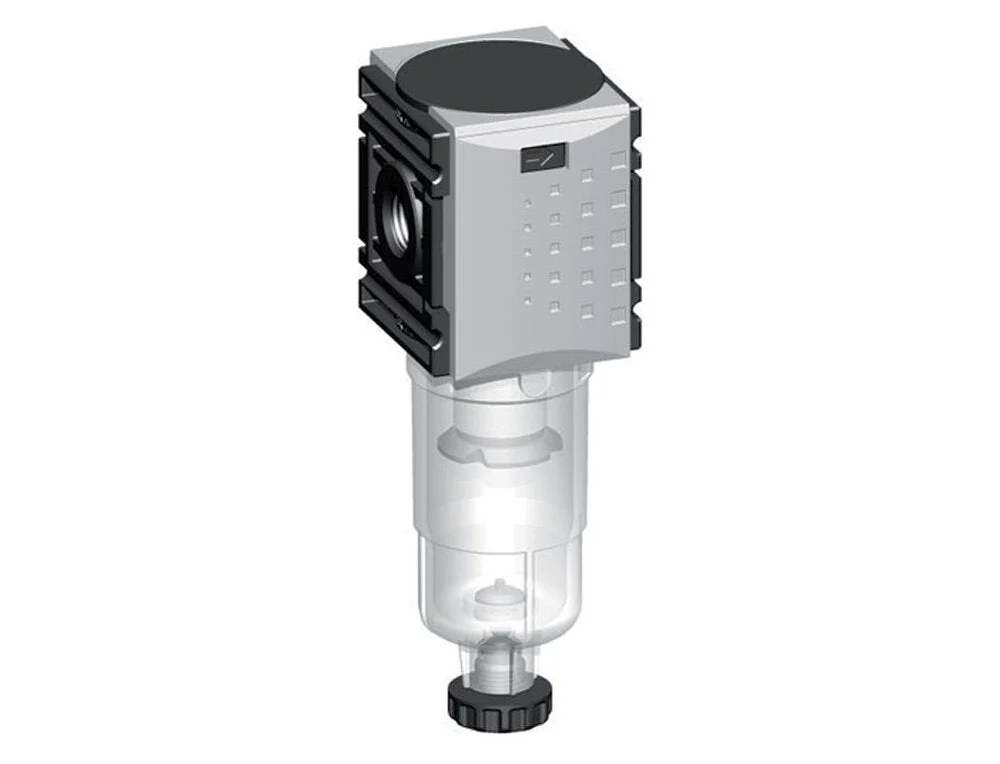 Filter 5microns G1/4'' 1000 l/min Auto Metal Futura 0