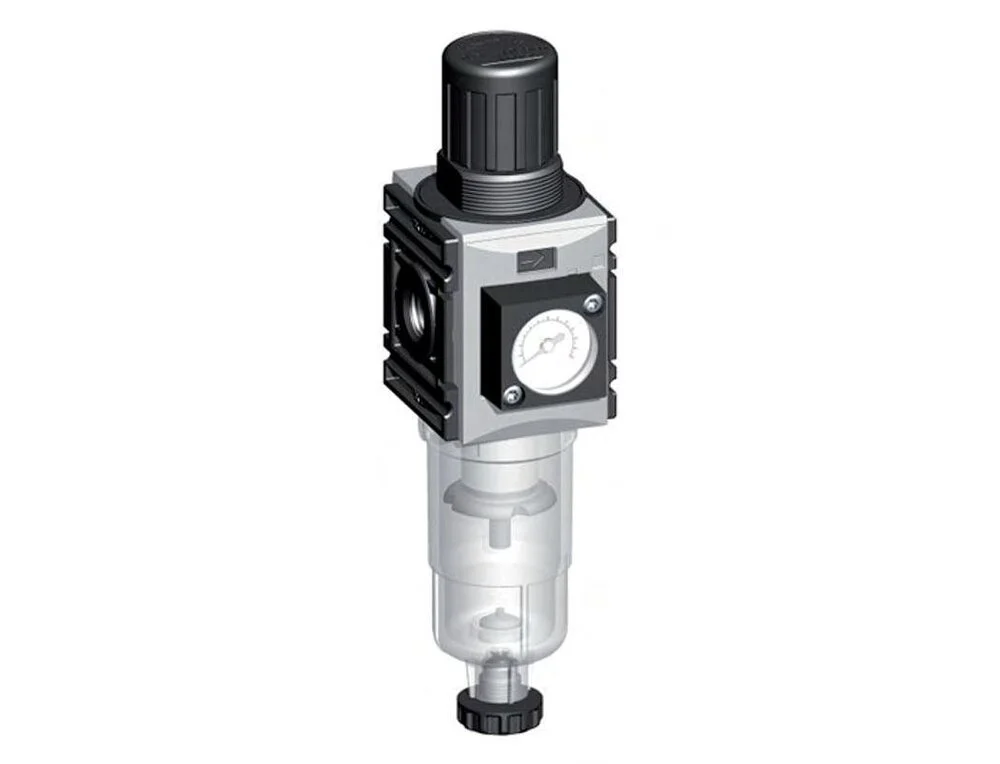Filter-Regulator G1/4'' 1000 l/min 0.5-8.0bar/7-116psi Auto Metal Futura 0